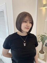 コバルト(Cobalt)&nbsp;ミニボブ/透明感カラー/ぱっつんボブ