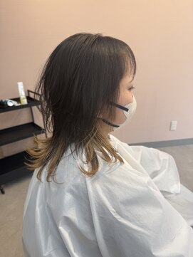 シンミ(SHinmi) 【刈谷】透明感エンドカラ－レイヤーウルフ　レイヤ－