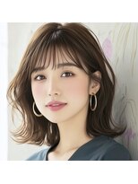 モンド ヘアクリエーション 新栄店(monde hair creation)&nbsp;【monde】くびれボブ×インナーカラー×レイヤー×髪質改善