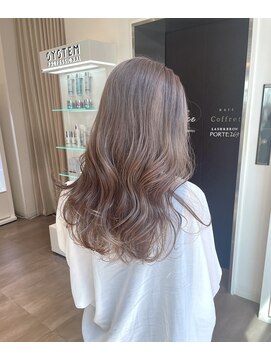 ソワンドブレスセルン 心斎橋(soin de brace cerne) milktea beige×ゆるふわ巻き