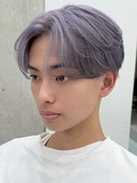 サンクマーケット 渋谷(cinq MARKET) 渋谷メンズカラーミルクティーベージュブラウンブリーチカラー◆