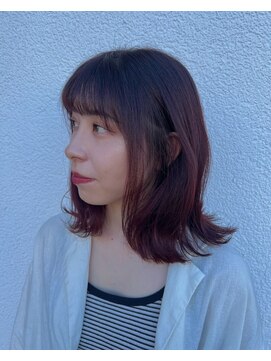 レターバイノベル(letter by novel) オレンジベージュミディアムレイヤー