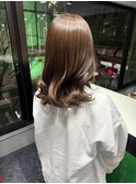 ブリーチなしベージュ