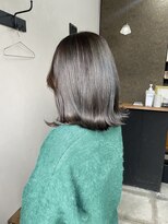 サンズヘアー(3’s hair)&nbsp;＊外ハネミディアム×オリーブグレージュ×透明感カラー＊