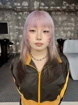 ステップボーンカットオオサカ(STEP BONE CUT OSAKA Via TICK-TOCK)&nbsp;デザインカラー/ピンクパール/ハイトーン/大阪梅田