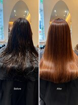 ビーアップヘアー(be:up hair) 髪質改善縮毛矯正ストレート