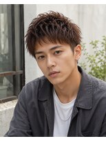 MEN's Baguz MEN'Sカット/ MEN'Sパーマ/ MEN'Sカラー メンズショート無造作束感ニュアンスパーマ