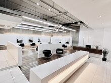 リカロヘアー(Ricaro hair)の雰囲気（白を基調とした清潔感ある店内。）