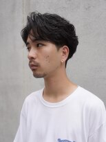 バイフィフス 原宿/表参道(by fifth) シャドウパーマルーズパーマセンターパートツーブロック刈り上げ