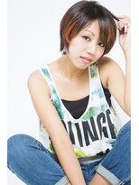 ヘアー アンアン(Hair AnAn)&nbsp;☆カジュアルショート～ポイントカラー☆