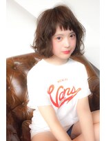 クラン(clan)&nbsp;外ハネボブセクションカラーグラデーションカラーペールベージュ