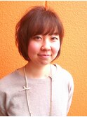 ショートレイヤーボブ