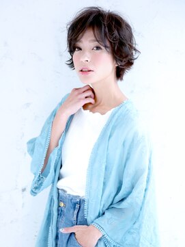 アビエクレール 河内花園(abije claire) くびれフォルムのHAPPYショート★20代30代50代 髪質改善