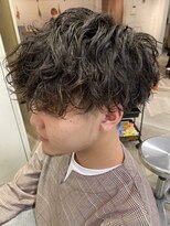 エルオム(EL.HOMME)&nbsp;【YUKI】スパイラルパーマ×無造作マッシュ