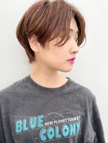ドロップ(drop) マロンベージュ、ハンサムショート〔表参道/青山/drop〕