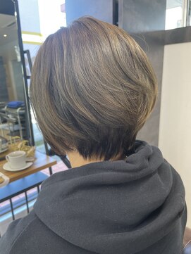 パッション 石巻中里店(PASSION) ハイカラーショートボブ