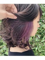 ギミック 自由が丘(gimmick)&nbsp;立体ボブ＋インナーカラー【髪質改善オージュアサロン】