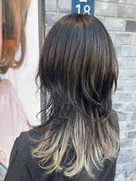 ネオリーブ ジューク 日吉店(Neolive JuQ)&nbsp;ツートーンインナーグラデーションウルフ☆