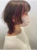 マッシュウルフ×ビビットピンク★BUZZ秋山