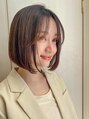 ロンドシエル 横浜(Lond ciel) カットだけでもまとまる綺麗なボブ☆艶カラーもおススメです♪