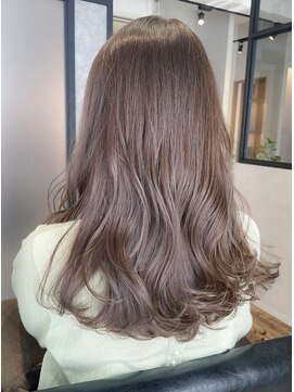 アン たまプラーザ(un) ブラウンベージュカラー【髪質改善トリートメント】