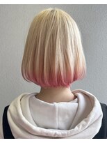 レアバイアルティナ 錦糸町(L’ea by artina) エンドカラー|ツートーンカラー ペールピンク タンバルモリ