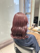 ヘアサロン ガリカ 表参道(hair salon Gallica) 【miko】韓国風艶髪チェリーピンク/大人ゆるふわミディアム