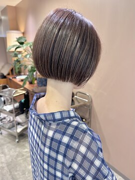 インビテーション 名古屋(invitation) ◎ミニボブ/ラベンダーアッシュ