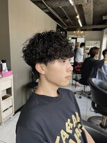 アイズ 海老名(AIZU)&nbsp;波巻きスパイラルパーマ　波巻きパーマ　メンズパーマ