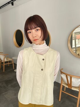 ディッシィ 立川(D'ICI) 《SAYAKA》顔まわりレイヤー×ボブ