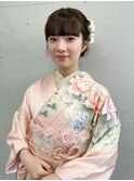 【SEEK 松尾菫菜】成人式＊卒業式ヘアセット