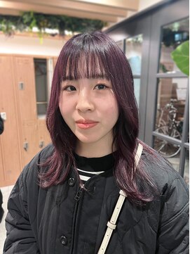 リサプラン(RISA plan) 巨峰カラー/ブリーチカラー/ケアブリーチ/西新/百道浜