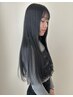 【酸性ストレート】酸性ストレート＋髪質ケアトリートメント（カット無し）