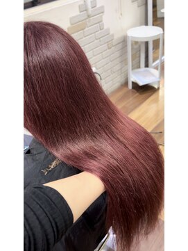 アーチフォーヘア 心斎橋店(a-rch for hair) 染めて完成ワインカラー