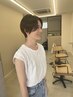 【ショートにしたい方おすすめ！】デザインカット＋ミルボンSP  ￥5500