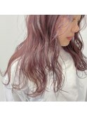 20代30代透明感ピンクベージュ大人かわいいグラデーションカラー