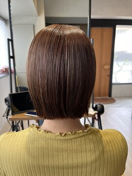アミカ ヘアー(amica hair) ぱっつんボブ