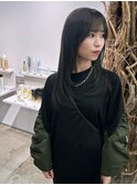 《SoSo》ロングレイヤー×オリーブグレージュ