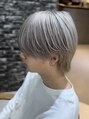 メンズサロン ガウディ 高槻店(men's salon Gaudi)&nbsp;ハイトーンカラーも得意です！【ホワイトベージュ】
