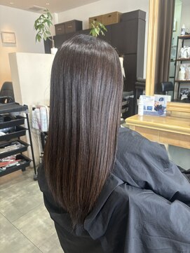 マテリカ 西神伊川谷店(Materica) 髪質改善ストレート＋ヘアカラー＋トリートメント