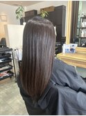 髪質改善ストレート+ヘアカラー+トリートメント