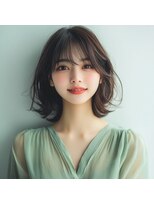 e.m.a プレミアムビューティーサロン 栄駅店(e.m.a PREMIUM BEAUTY SALON)&nbsp;外はねフェミニンボブ