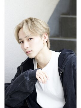 エスト 西台(est) センターパートマッシュ　ミルクティーベージュ