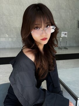 ユーフォリア 新宿通り(Euphoria) 顔周りカット/韓国ヘア/くびれ/レイヤーカット/ワンホン