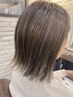 ★Lit ×  legit 看板メニュー★白髪が目立たないハイライト+カットコース