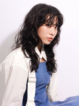 ピークアブー アヴェダ 池袋東武(PEEK-A-BOO AVEDA) ウルフカーリーパーマスタイル