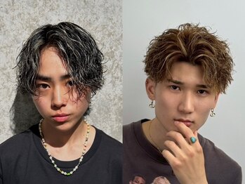 レグノバイグランツ 天神大名店(REGNO by GLANZ)の写真/<理想×似合わせ>Trendを押さえた提案!ON/OFF対応の万能Styleに*[天神大名/ブリーチ/メンズ/MEN'S/学割U24]