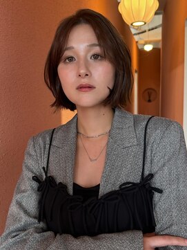 プロス(Pros) 表参道/ブリーチなし／レイヤーカット/フェイスレイヤー