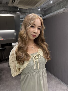 ロテ 名古屋 名駅店(Lote.) ミディアムヘア/デザインカラー/フェイスフレーミング/名古屋