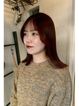 アミティエ(amitie) 切りっぱなしボブ